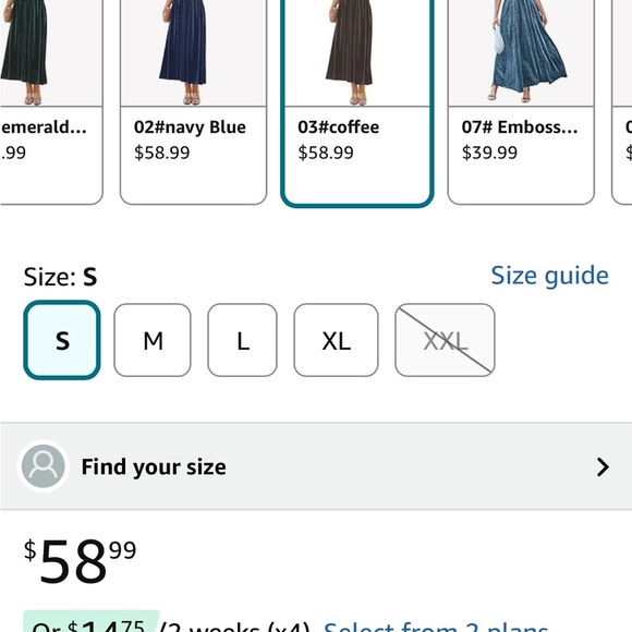 Elegant Brown velvet  Maxi Dress - Picture 3 of 9